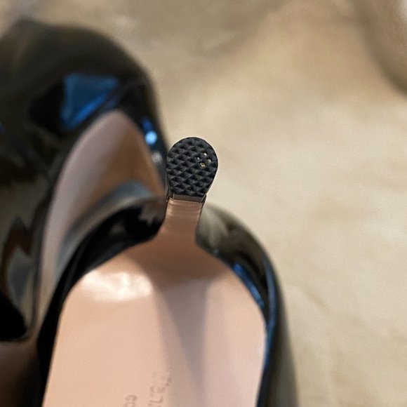 GIANNI RENZI BLACK PATENT LEATHER PUMPS SIZE 41 EU - Picture 8 of 11